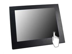 VSL120 12.1 inch metal enclosure LED touch screen monitor industrial rugged