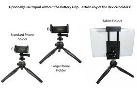 Livestream Gear&reg; - LED &amp; Dual Mount Add-On. Easily Mount this to our Battery Hand Grip Setup. Awesome Parts for... N27