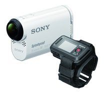 Sony HDR-AS100VR POV Action Video Camera with Live View Remote (White) N2