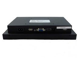 VSL100-WM Widescreen 10.2 inch metal HDMI/VGA touchscreen monitor industrial rugged N4