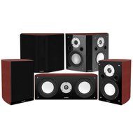 Fluance 5.0 XL Surround Sound System with XLBP Bipolar Speakers, XL7S Bookshelf Speakers and XL7C Center Channel... N2