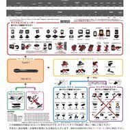 Rec-mounts&trade; Out-front Bike Mount Type3-1(Integrated handlebar type) for Polar V650 M450 [REC-B13-PL3+GP] N3