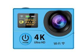 Holysun Action Camera HD 4K WiFi 1080P Sport 2.0 LCD+0.95 170D Lens VR360D Go Waterproof Pro Camera（Blue） N2