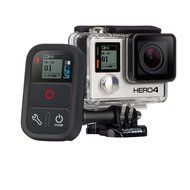 GoPro Hero4 Hero 4 12MP Full HD 4K 30fps 1080p 120fps Built-In Wi-Fi Waterproof Wearable Camera Black Adventure... N171