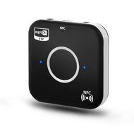 Bluetooth 4.1 Audio Receiver, Wireless Audio Adapter (APTX, NFC-Enabled) with Dual Aux 3.5mm Output and Handsfree... N3