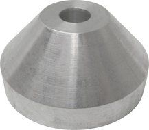 1 Solid Aluminum Vinyl Record Dome Adapter / Insert - Fits Almost Any Turntable! #07MDDA