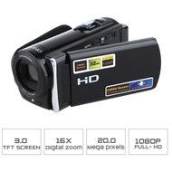SEREE HDV-601 FHD 1080P Digital Camera Video Recording Camcorder 20MP 16X Digital Zoom 3 Inch HD Screen External... N4