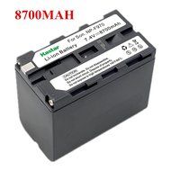 Kastar Ultra Fast Charger(4X faster) Kit and Battery (5-Pack 8700mAh) for Sony NP-F975, NP-F970, NP-F960, NP-F950...