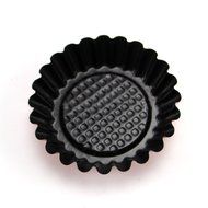 C-xuan 9.5 CM Non-Stick Stainless Steel Mini Tart Pans,Mini Pie Pan (Red) N2