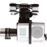 DJI CP.ZM.000052 Zenmuse standard H3-3D 3-Axis Gimbal for GoPro HERO3/3+, Silver/black