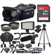Canon XA25 Professional HD Camcorder 2pcwith Sandisk 32GB High Speed Memory Card + Video Accessory Bundle - International...
