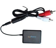 LotFancy Mini Wireless Bluetooth Audio Receiver - Adapter for Home Stereo, Portable Speakers, Headphones, Car... N4