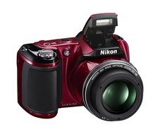 Nikon COOLPIX L810 Compact Digital Camera - Red (16.1MP, 26x Optical Zoom) 3 inch LCD N3