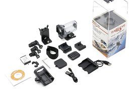 RioRand&reg; RR-EX8s 1080P FULL HD Waterproof Sport Camera (White)