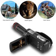 WEILIANTE Portable Handheld Digital Camera Video Camcorder HD 1080P DV 3" LCD Screen 16X Zoom Handy Cam with Telescope... N2