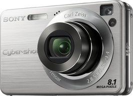 Sony Cybershot DSCW130/P 8.1MP Digital Camera with 4x Optical Zoom with Super Steady Shot (Pink) N10