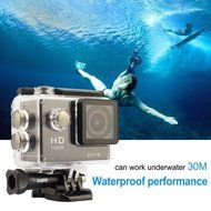 AKEDRE&reg; Sports Action Camera 2.0 " Black Mini Full HD 1080p 12mp Wifi 140&deg; Wide Angle Waterproof Shockproof Helmet... N12