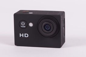 720p 140&deg; Fov Waterproof Action Sports Camera - Black N2