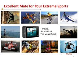 Relee Extreme Sports Wifi 4K Waterproof Sport Action Camera 2.0 Inch 170 Degree Ultra-wide Angle Lens N6