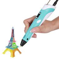 RioRand&reg;3D Printing Pen Ver.2015 Stereoscopic Drawing Pen LCD Screen ABS or PLA Printer Filament for 3D Craft... N5
