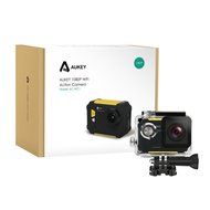 AUKEY Action Camera, Waterproof to 60m, Built in Wifi, 170&deg; Wide Angle Lens N2