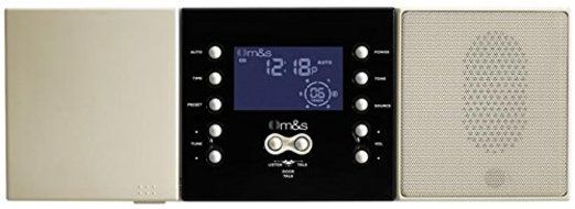 M&amp;S Systems Intercom System Master Intercom Unit Almond