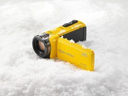 JVC video camera Everio R built-in memory 32GB GZ-R400-Y (yellow) N3