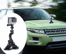 Smatree Double Suction Cup Mount with Greater Suction Power for GoPro Hero 5/4/3+/3/2/1/Session / for Compact... N7