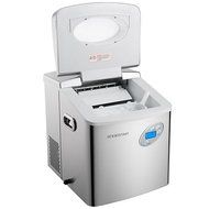 EdgeStar Large Capacity Portable Stainless Steel Ice Maker N2