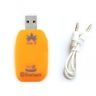 JKY HiFi USB Bluetooth 4.0 Audio Receiver Adapters Aptx for Car Aux, Home Audio Stereo Sound System N6