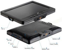Flysight Black Pearl RC801 Lite (High End Version) 7&quot; LCD Screen 1280 800 HD Monitor with... N2