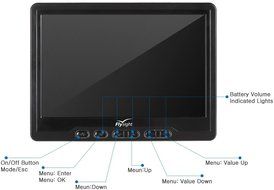Flysight Black Pearl RC801 Lite (High End Version) 7&quot; LCD Screen 1280 800 HD Monitor with... N3