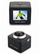 MARVUE S8 360 Degree Panoramic Camera Action Sports Camera WIFI 12MP 4K FHD 1080P Waterproof Camcorder DV (S8-... N4