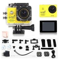 WiFi Action/Sports Camera Kit - 14MP Sensor, 170&deg;Wide Angle Lens, 2 inch LCD Display, 1080p@30fps, 720p@60fps... N11