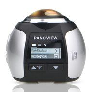 Fxexblin Waterproof Wireless 4K 360 Degree Action Panoramic Camera Sports Action VR 3D Panorama Camera with WiFi... N6