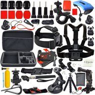 YFY 26-In-1 Basic Outdoor Sports Accessories Kit for GoPro Hero Cameras,SJ Cam, Xiaomi Yi,Sport Acion Camera N2