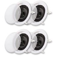 Acoustic Audio CS-IC63-2PR 300 Watt 6.5&quot; 3-Way Home Theater In-Wall/Ceiling Speakers (2-Pair)