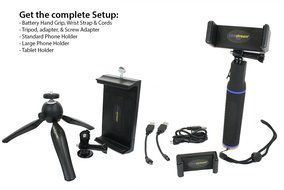 Livestream Gear&reg; - LED &amp; Dual Mount Add-On. Easily Mount this to our Battery Hand Grip Setup. Awesome Parts for... N35