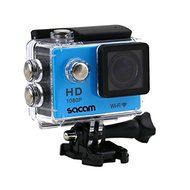 Sacam WiFi Wireless 1080P Action Camera Sport Cam Waterproof HD Video Helmetcam Bike Helmet DVR Cam (Blue) N3
