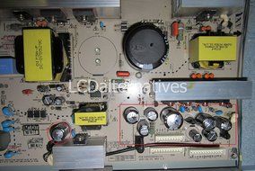 Repair Kit, LG 37LC7D UK, LCD Monitor, Capacitors, Not the Entire Board N3