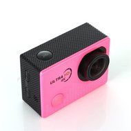 Boddenly Pro5000 HD Wifi 2.0LTPS 170&deg; Wide Angle Lens Sports Action Camera Kit (Red+WiFi)