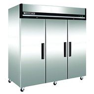 Maxx Cold MXCR-72FD 81" X-Series Reach In Refrigerator with 72 Cu. Ft. Capacity Painted Aluminum Interior CFC-Free...