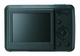 GE C1033 10MP Digital Camera with 3X Optical Zoom and 2.4 Inch LCD with Auto Brightness (Red) N8