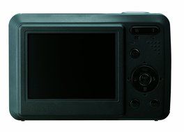 GE C1033 10MP Digital Camera with 3X Optical Zoom and 2.4 Inch LCD with Auto Brightness (Red) N9