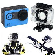 Choice Goods 2.0inch 12MP Wifi 170 Degree Wide Angle FULL HD 1080P Waterproof Sport Action Camera - Blue N3
