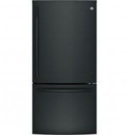 GE GDE25EGKBB 33" Energy Star Freestanding Bottom Freezer Refrigerator with 24.9 cu. ft. Capacity (Black)
