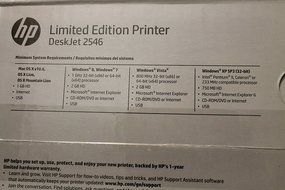 HP deskjet ink advantage 2546 all-in-one printer N6