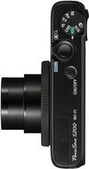 Canon PowerShot S200 - Digital camera - compact - 10.1 Mpix - 5 x optical zoom - Wi-Fi - black N7