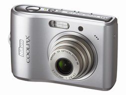 Nikon Coolpix L15 8MP Digital Camera with 3x Optical Vibration Reduction Zoom (Silver) (OLD MODEL) N3