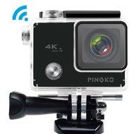 4K WIFI Sport Action Camera,PINGKO 2.0 Inch LCD Screen 12MP 1080P HD 170 Degree Wide Angle Lens Sony Sensor Gyro... N12